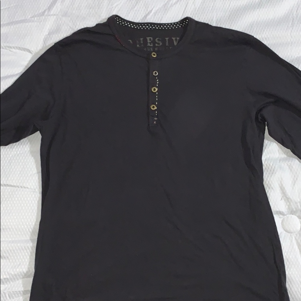 Cohesive and Company long sleeve Henley